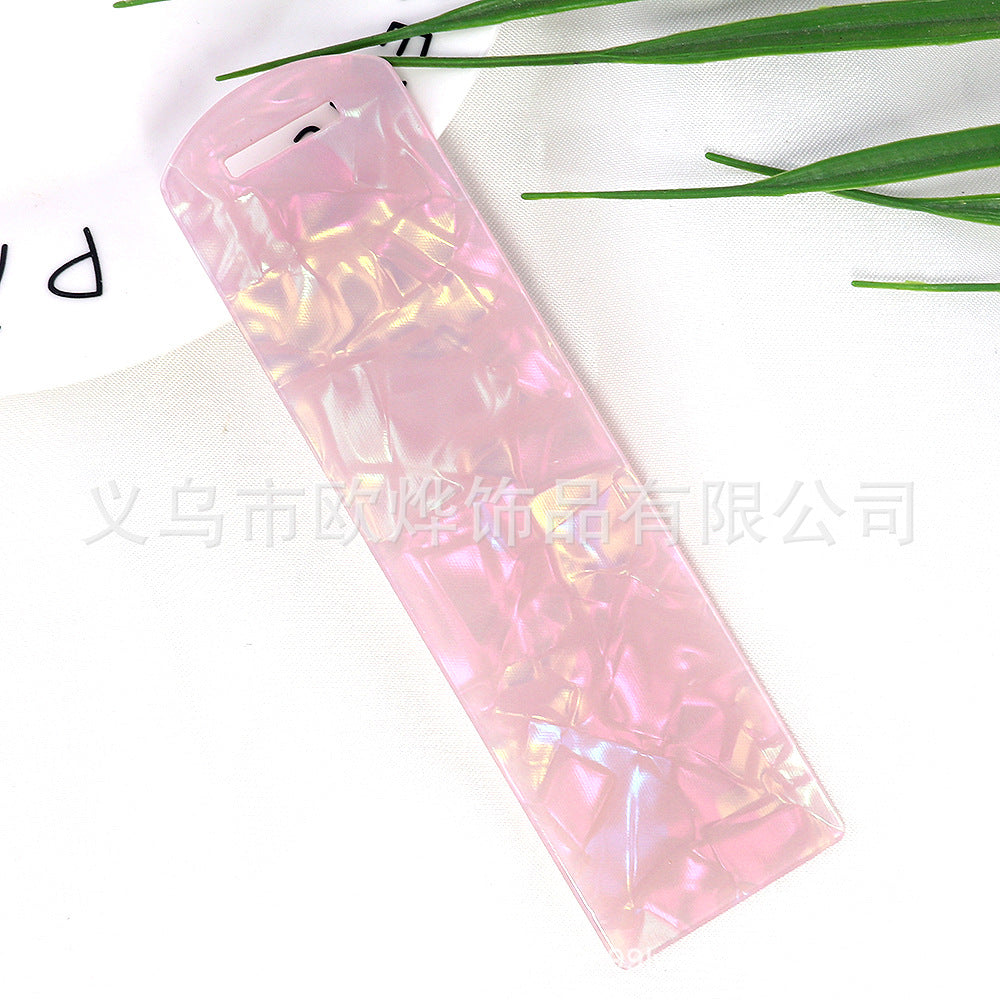 Wholesale 10PCS DIY Textured Acrylic Bookmarks