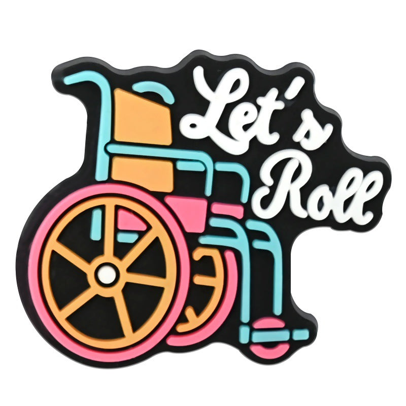 Wholesale Random 100pcs Medical Series Cartoon Shoe Accessories Shoe Charms