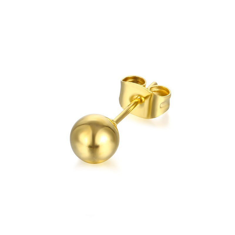 Wholesale Titanium Steel Stylish Heart  Star Screw-Back Cartilage Stud