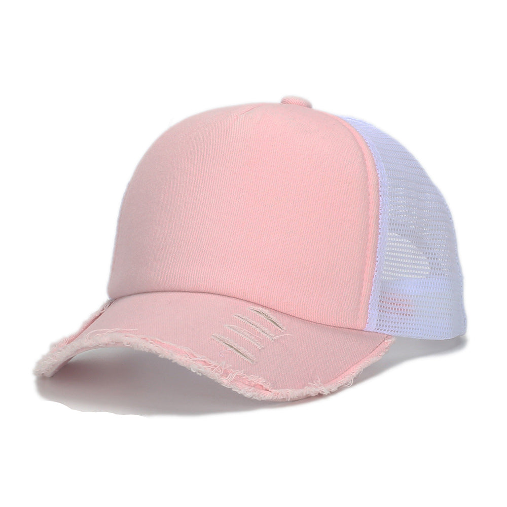Wholesale Breathable Mesh Sun Baseball Cap