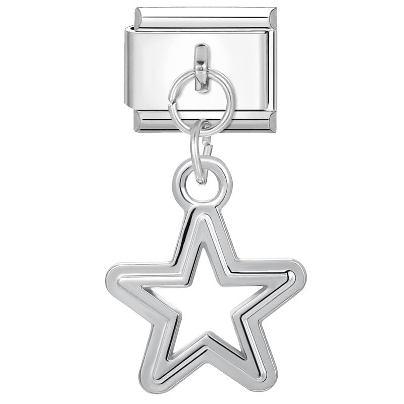 Wholesale Charms steel bottom detachable bracelet module bracelet DIY