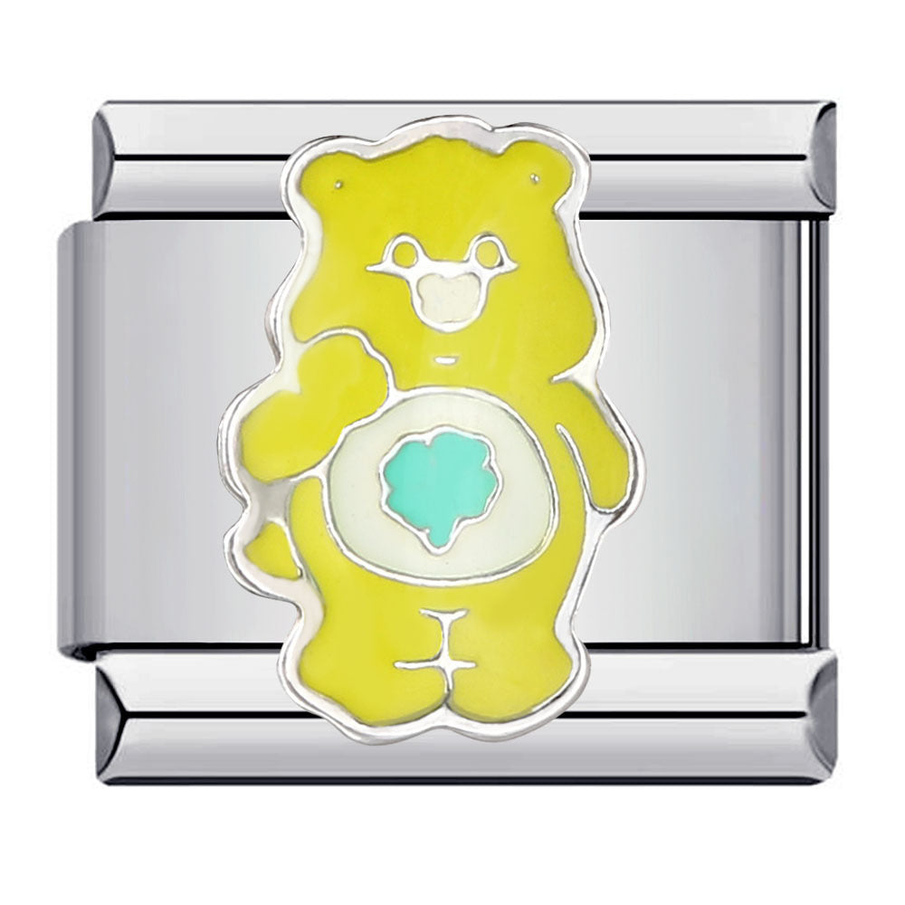 Wholesale Italian Charm Bracelet 9mm DIY Classic cute bear  Creative Stainless Steel Composable Bracelet