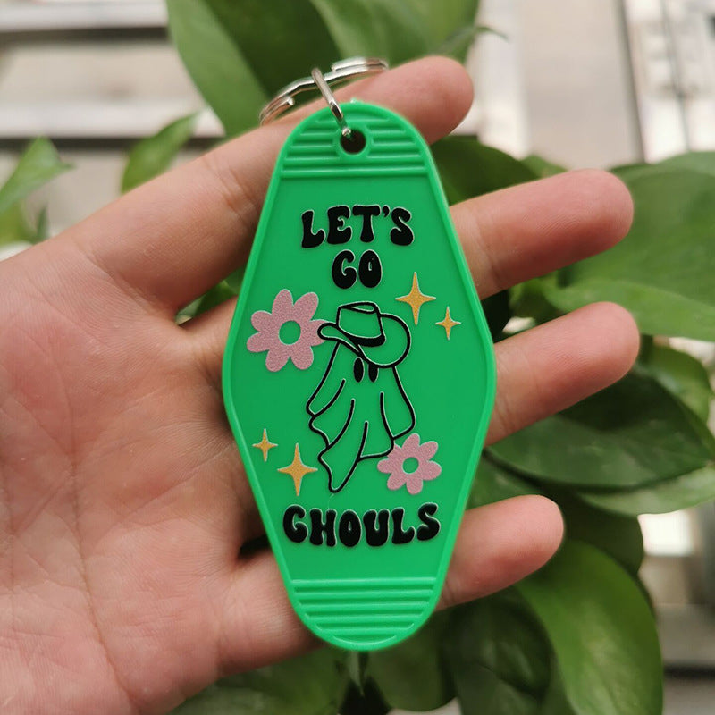 Wholesale Halloween Vintage Hotel Keychains ACC-KC-MeiXin005