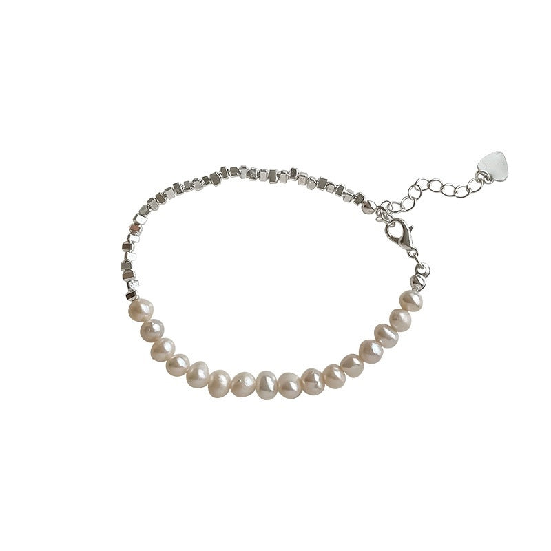 Wholesale Baroque Pearl Bracelet for Women,  Handmade Copper Jewelry Accessory,  Chic Everyday Wear