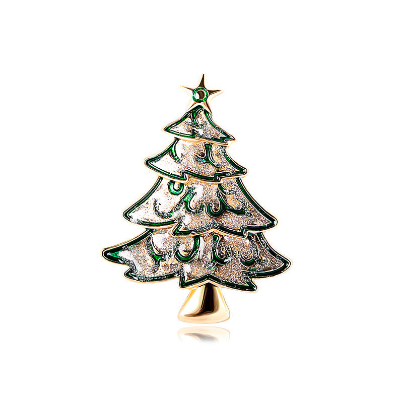 Wholesale Christmas cartoon snowman corsage brooch