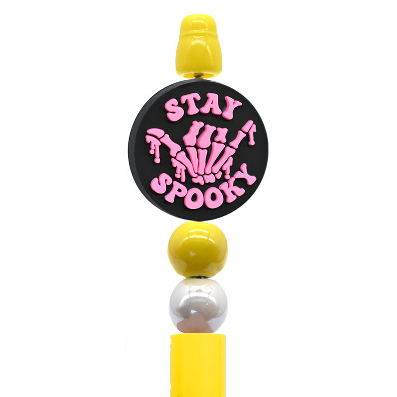 Wholesale Random 100pcs Halloween PVC Soft Focal Beads ACC-BDS-RYY005