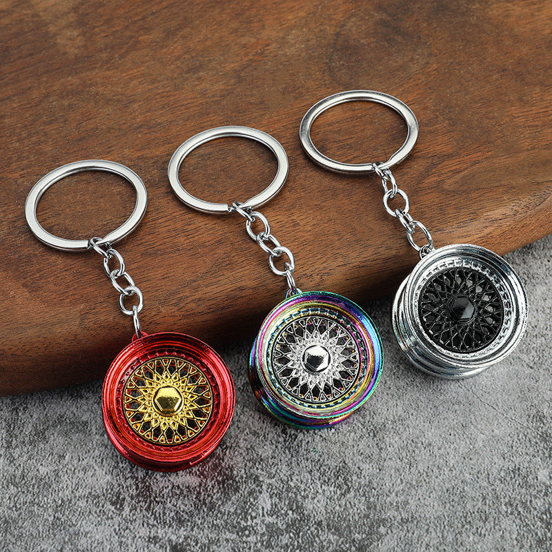 Wholesale Car BBS Wheel Metal Keychains ACC-KC-YuJia006