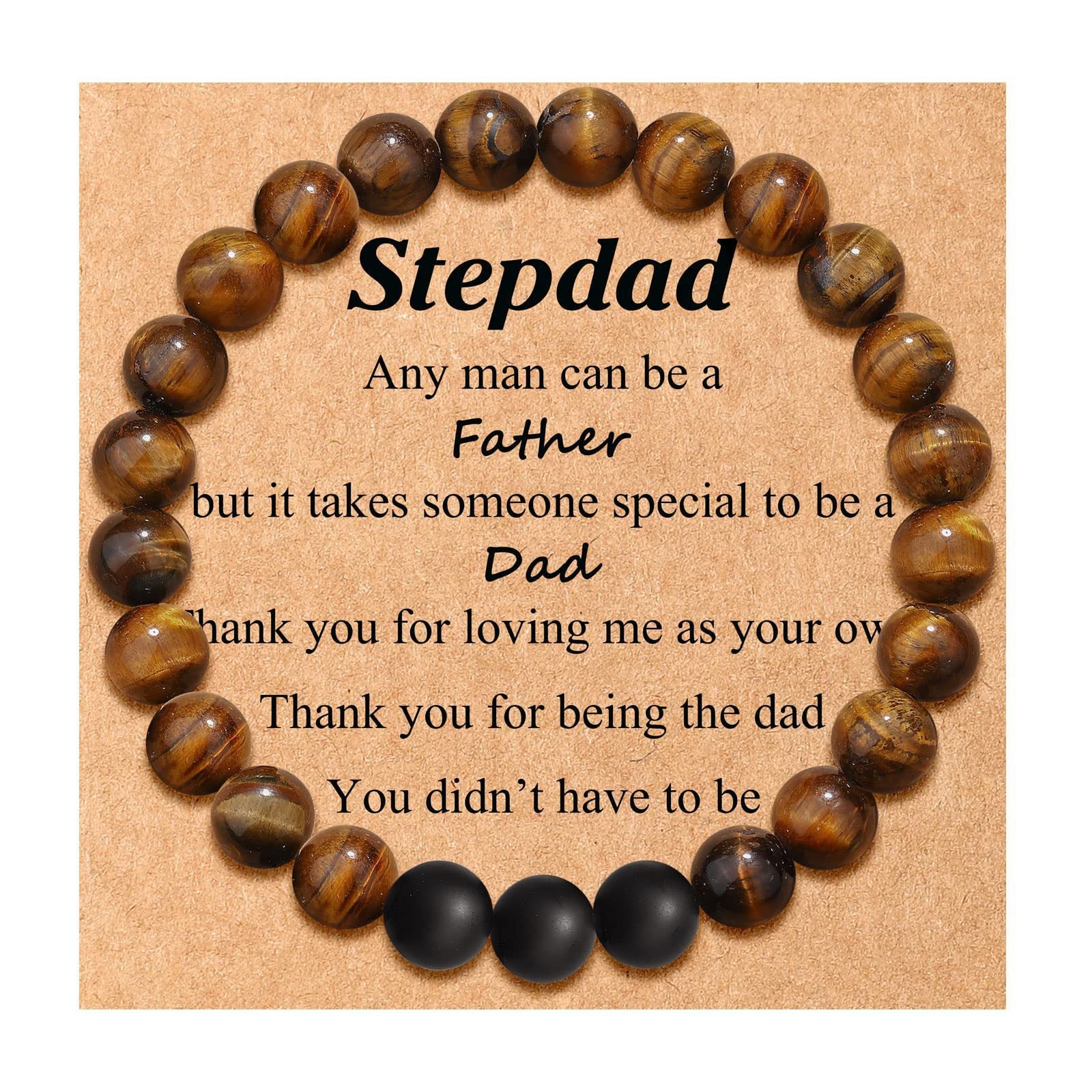 Wholesale Frosted Tiger Eye Stone Woven Bracelet