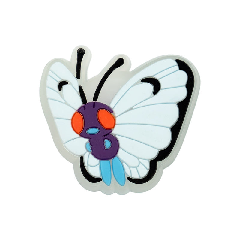 Wholesale 10pcs PVC Waterproof Cartoon LED Flashing Light Shoe Charms ACC-SC-YiBang008