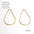 Wholesale stainless steel earrings geometric  drop-shaped earrin