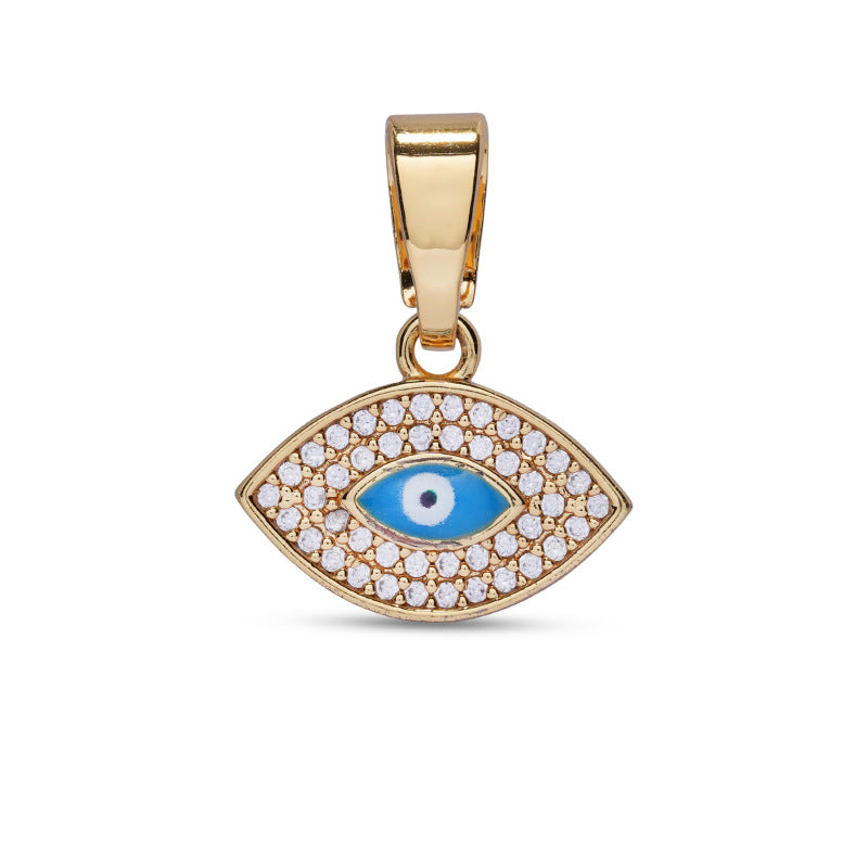 Wholesale Game console dragon heart five-pointed star zircon necklace