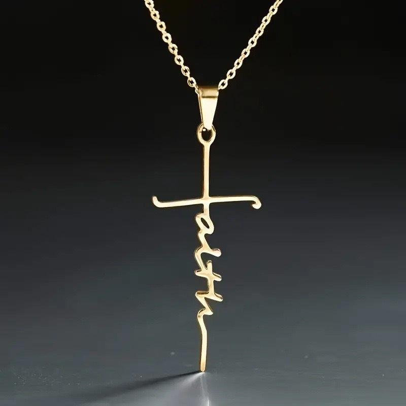 Wholesale Cross  alloy popular fashion pendant necklace