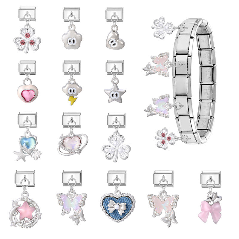 Großhandel italienisches Charmearmband 9mm DIY Spleiß