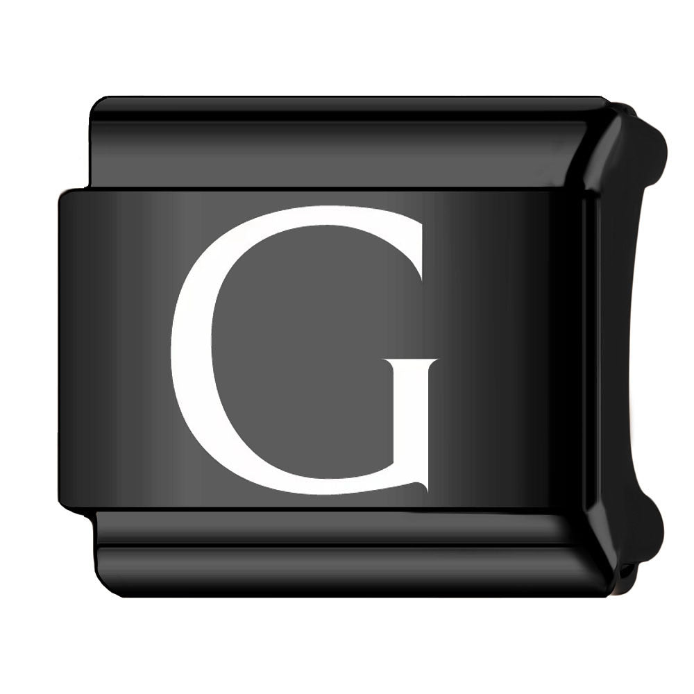 Wholesale Italian Charm Bracelet 9mm DIY Splicing Laser Letters Stainless Steel Composable Bracelet