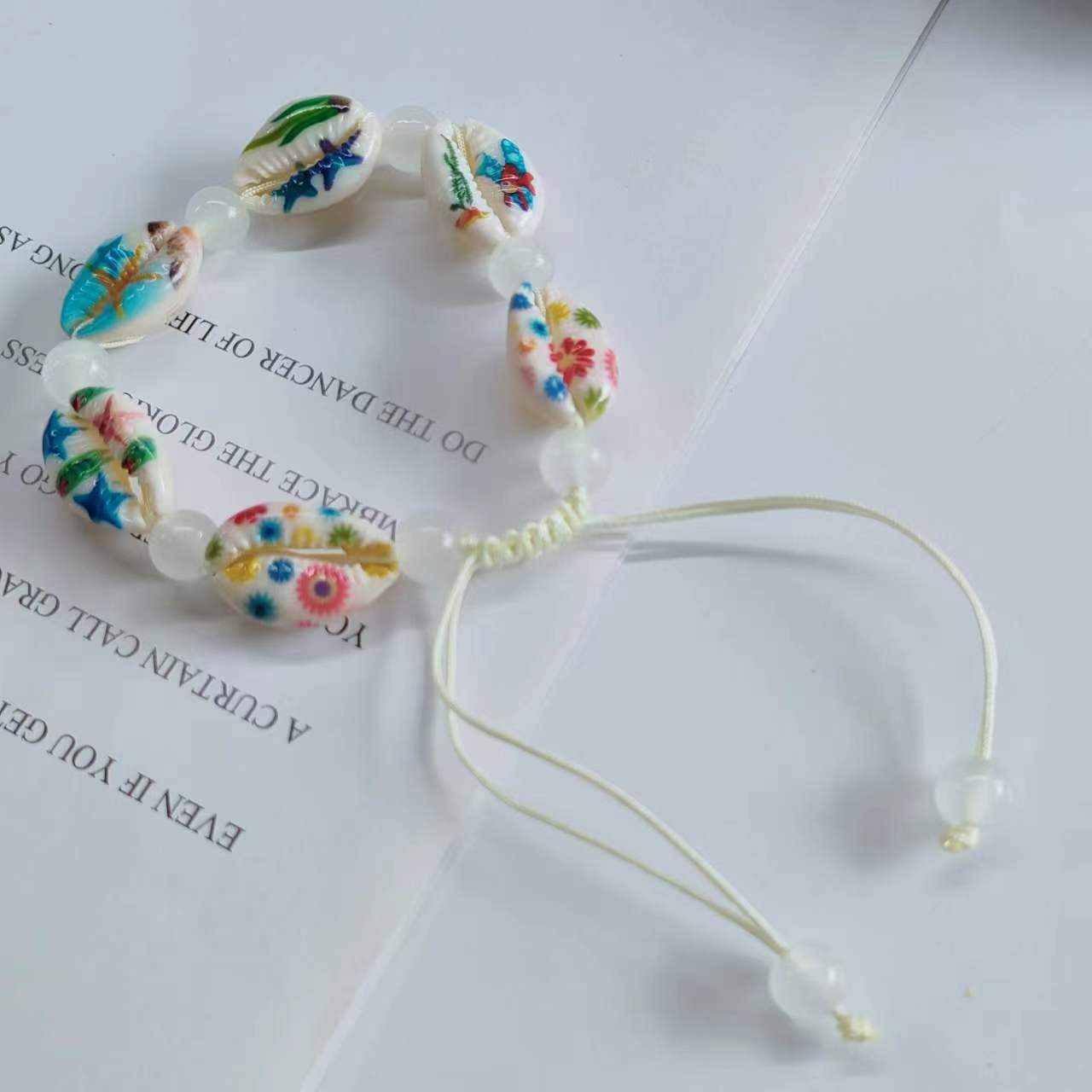 Wholesale Bohemian Shell Starfish Turtle Handmade Bracelet