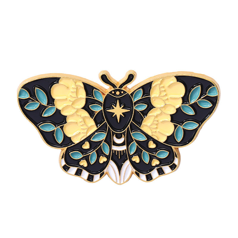 Wholesale Butterfly Brooch Insect Showy Metal Badge ACC-BCH-QiHe005