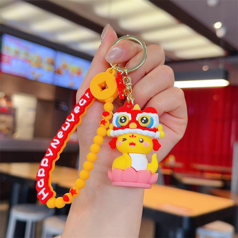 Wholesale Cartoon cute silicone keychain