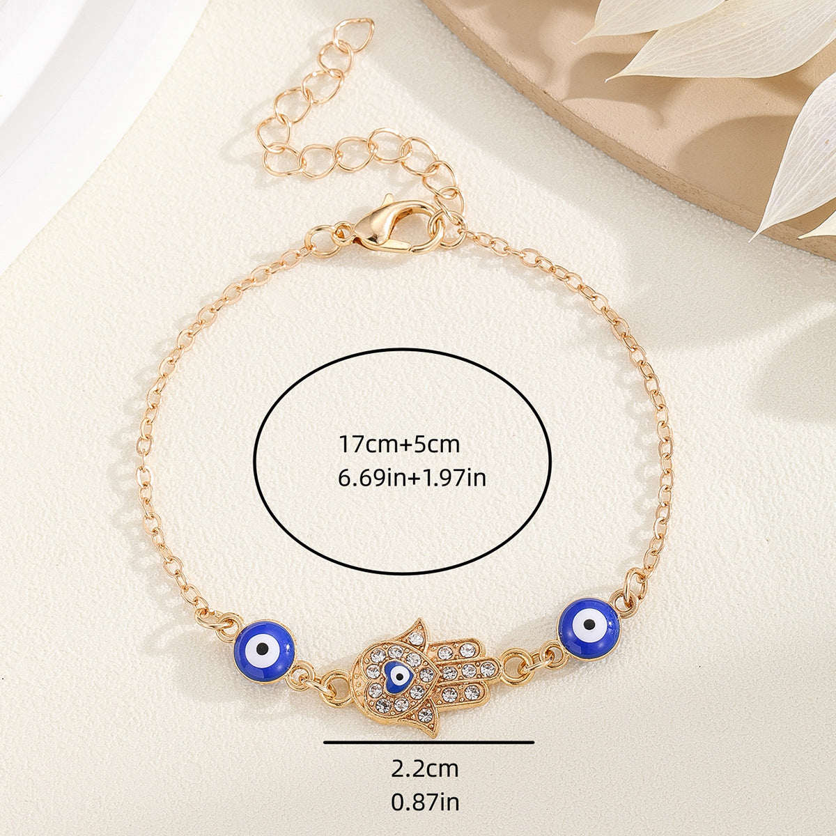 Wholesale  Devil's Eye Diamond Eye Love Bracelet