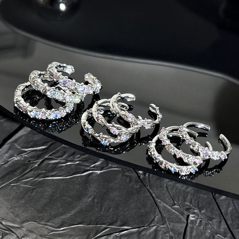 Wholesale Cross  Flower Fashion Ring