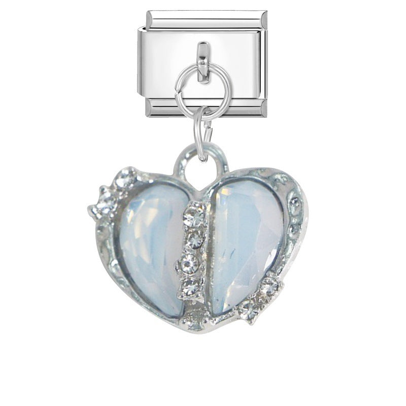 Wholesale 9mm Italian Charm Starter Bracelets DIY Pendant Style Stainless Steel Composable Bracelet