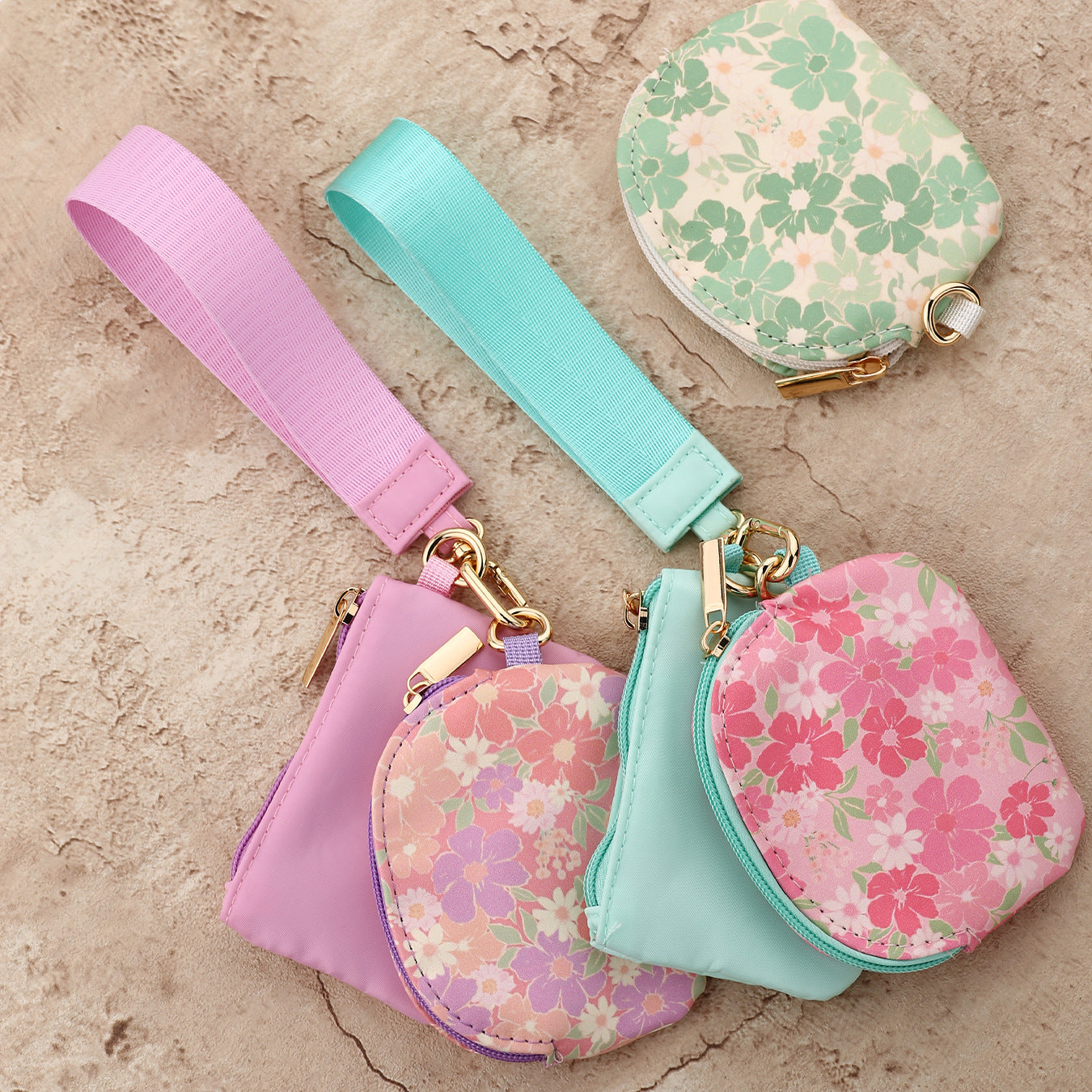 Wholesale  multi-functional waterproof nylon Wristlet Keychain