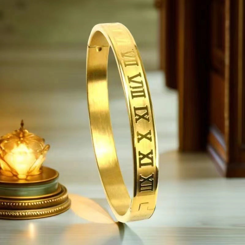 Wholesale Titanium Steel Bracelet Diamond Bracelet ACC-BT-Ruih001