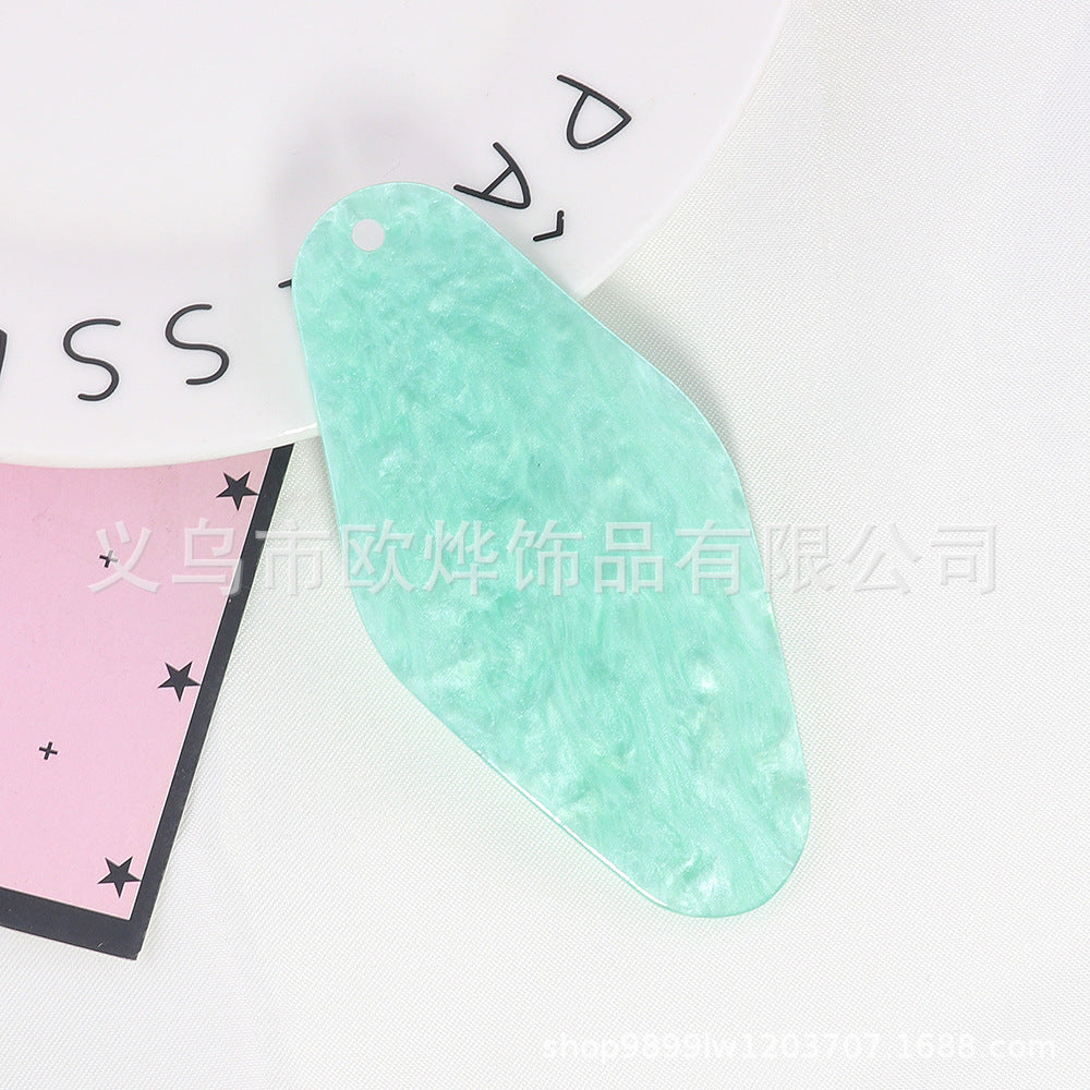Wholesale 10PCS DIY Acrylic Letter Keychain/ Bookmark