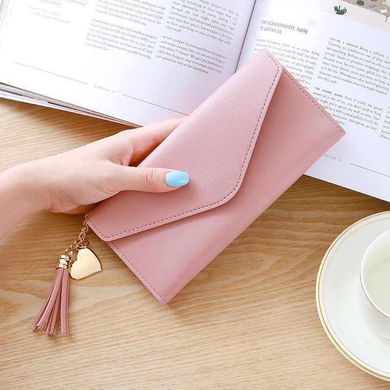 Wholesale tassel long cute wallet