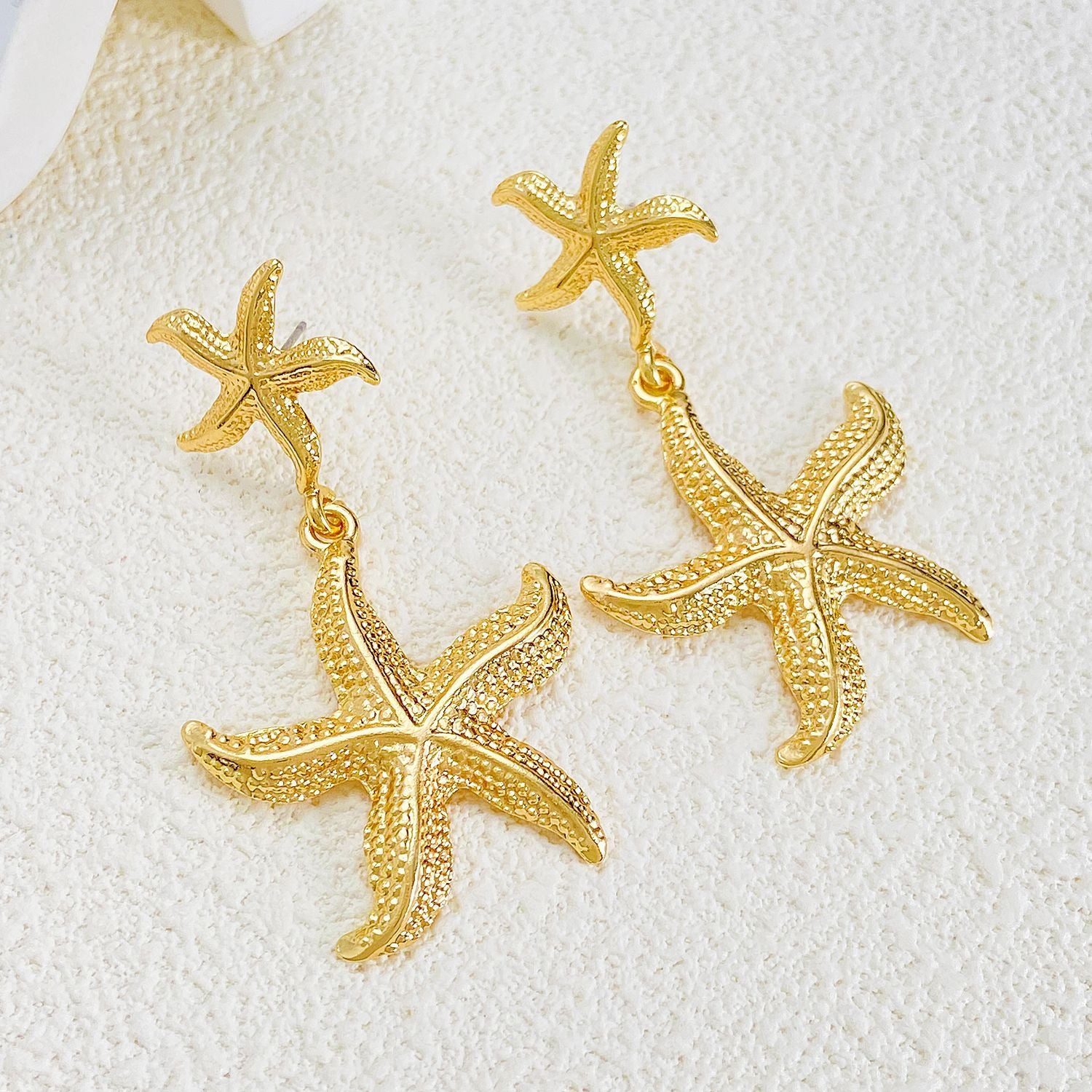 Wholesale Vintage Earrings Ocean Earrings Starfish Pendant Earrings ACC-ES-MY023