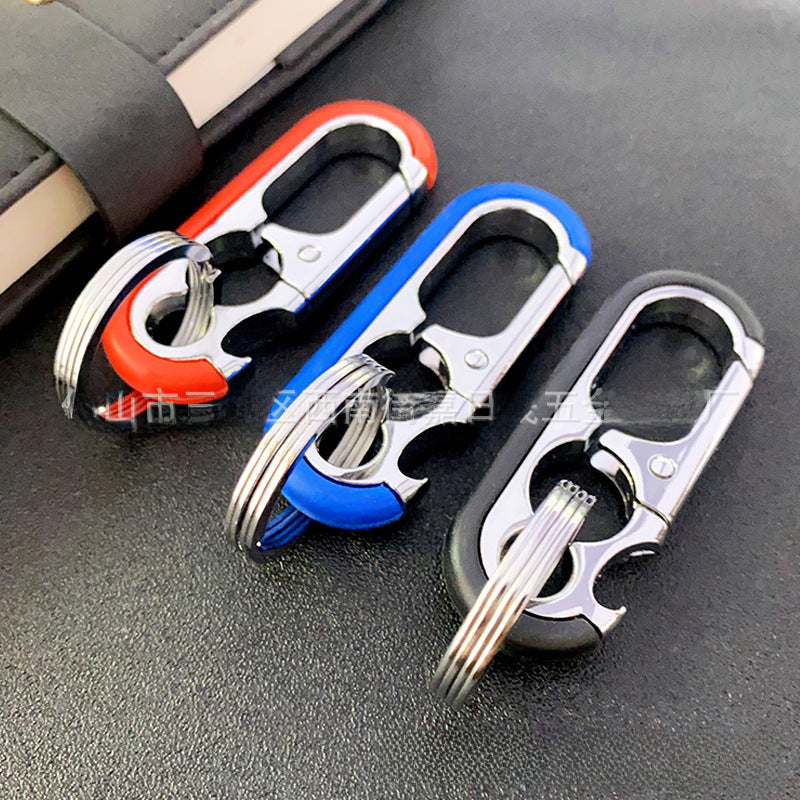 Wholesale Creative multifunctional bottle opener keychain