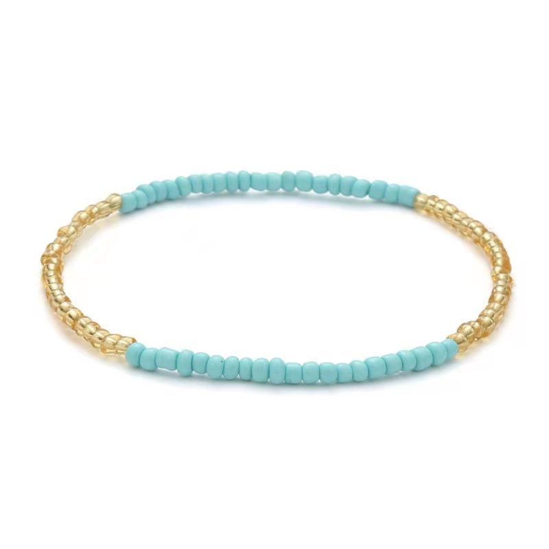 Wholesale  Bohemian Rice Bead Anklet