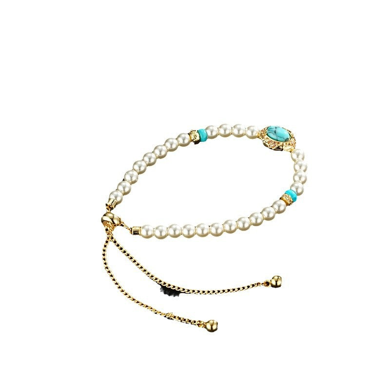 Wholesale Begonia Series Light LuxuryBeads Drawable Bracelet