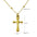Wholesale  retro cross stainless steel pendant necklace