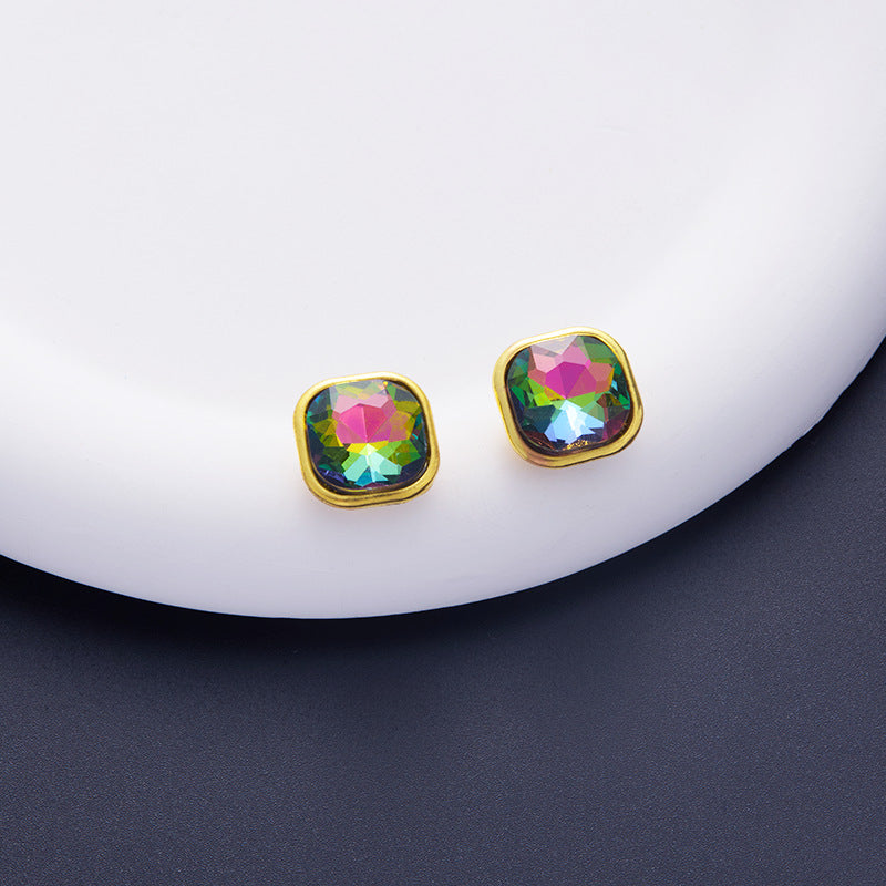 Wholesale  Light Luxury High-end  Necklace Earrings Jewelry suit