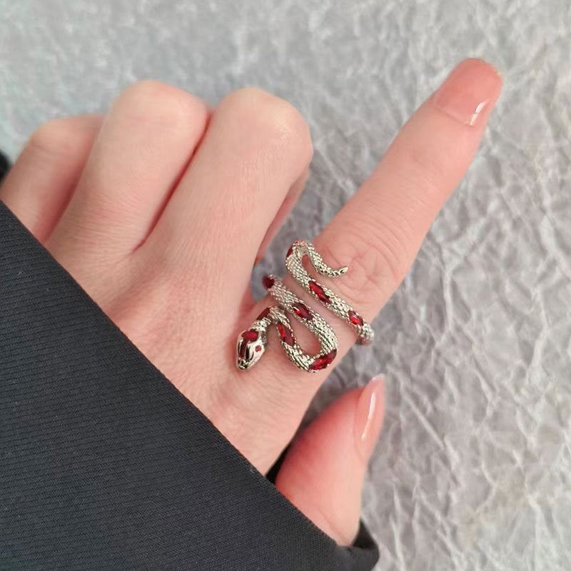 Wholesale Copper Adjustable Snake Ring - Everyday Fashion Accessory for Resale