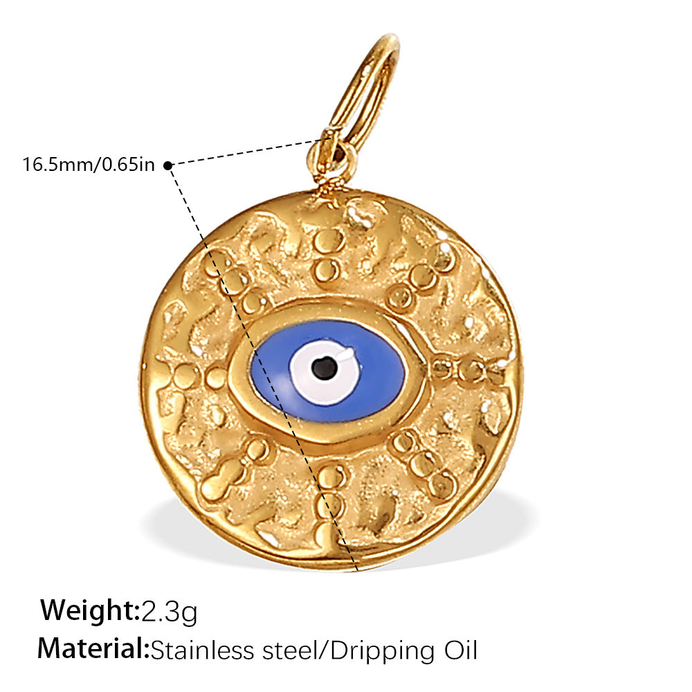 Wholesale DIY  Plated 18K Gold Palm Eye   Charms