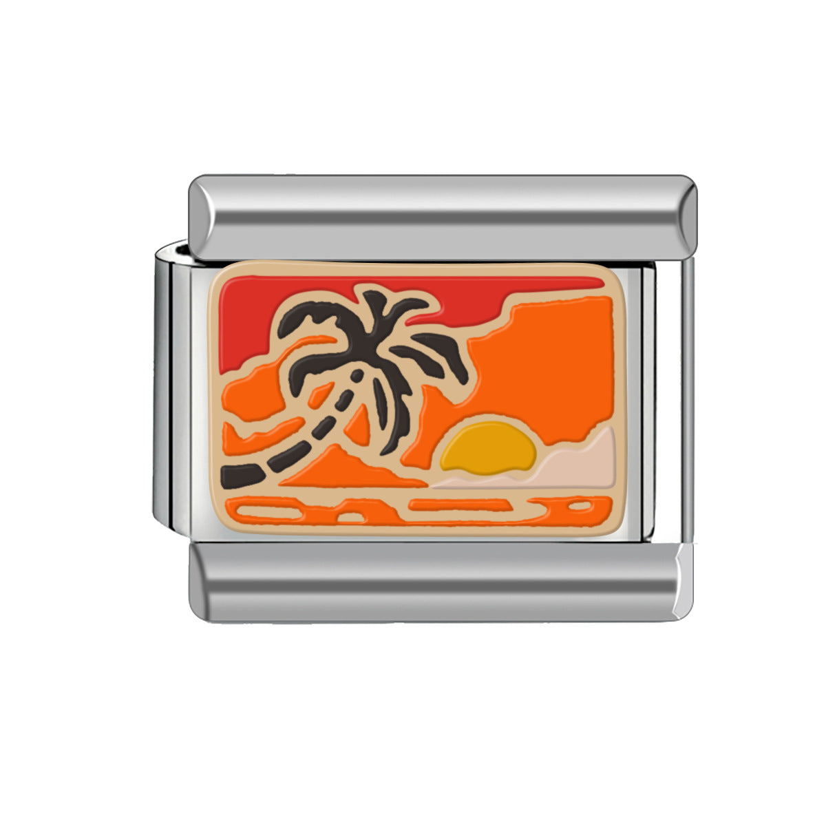 Wholesale Italian Charm Bracelet 9mm DIY Splicing Cute Creative Stainless Steel Composable Bracelet