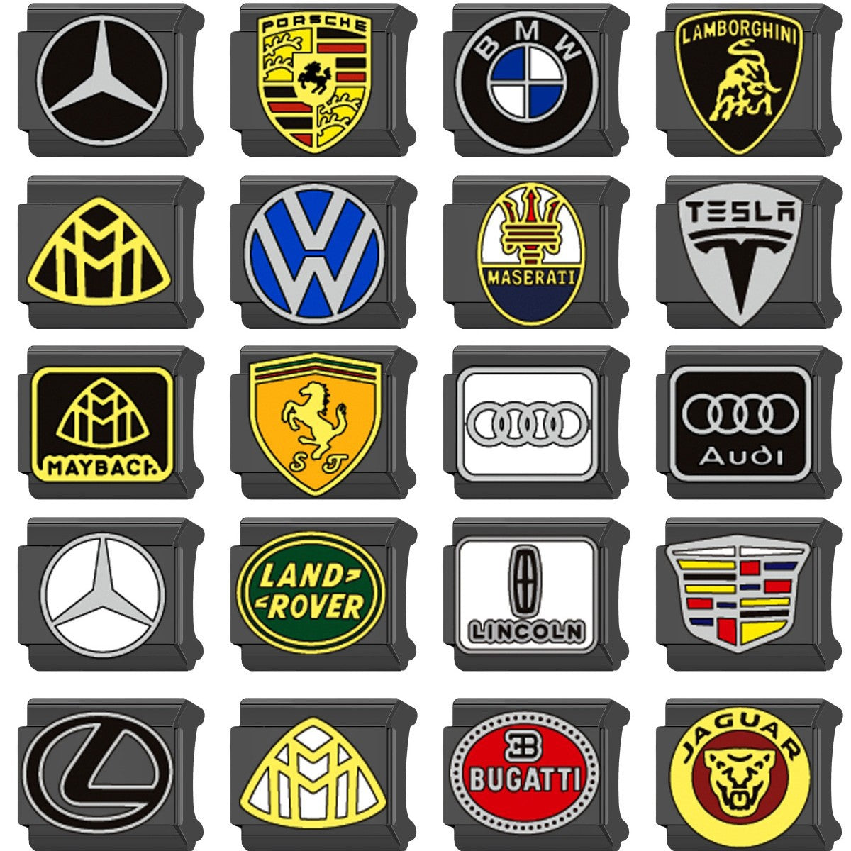 Wholesale   Italian Charm Bracelet 9mm DIY pink  Creative Stainless Steel Composable Bracelet