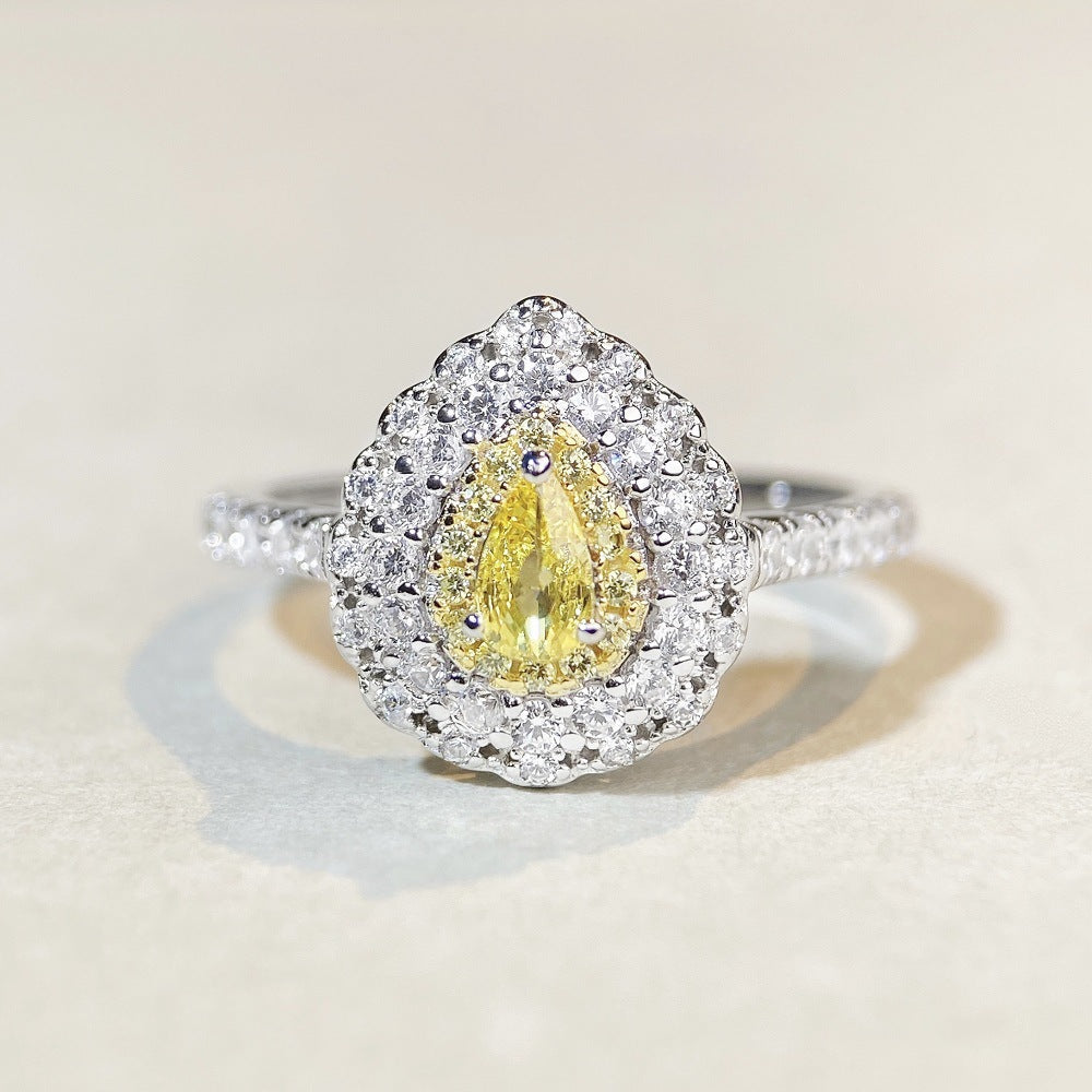 Wholesale S925 Sterling Silver Diamond Ring