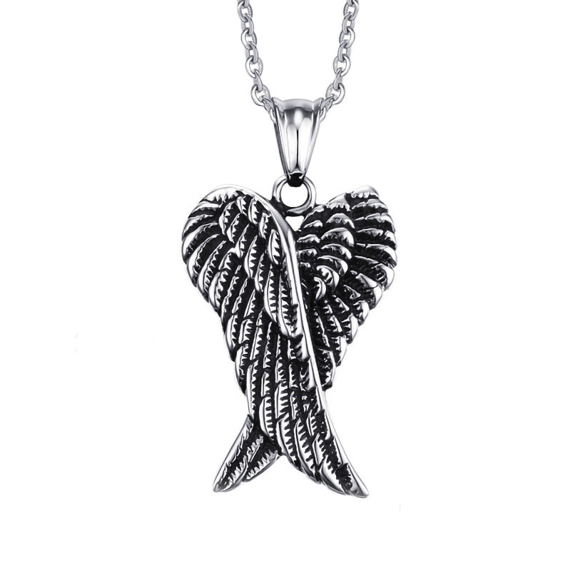 Wholesale  compass necklace stainless steel pendant necklace