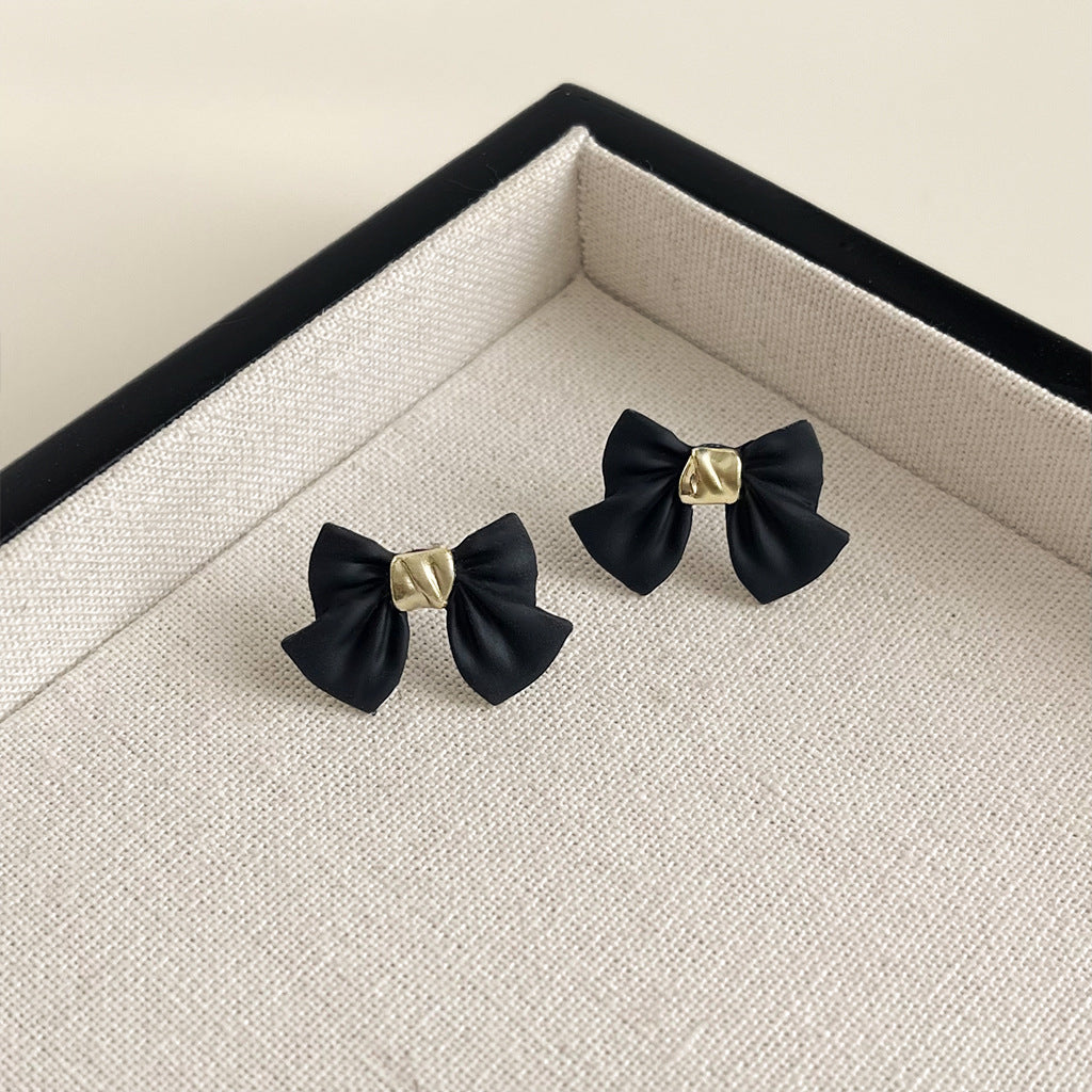 Wholesale  Black Oil Drop Earrings