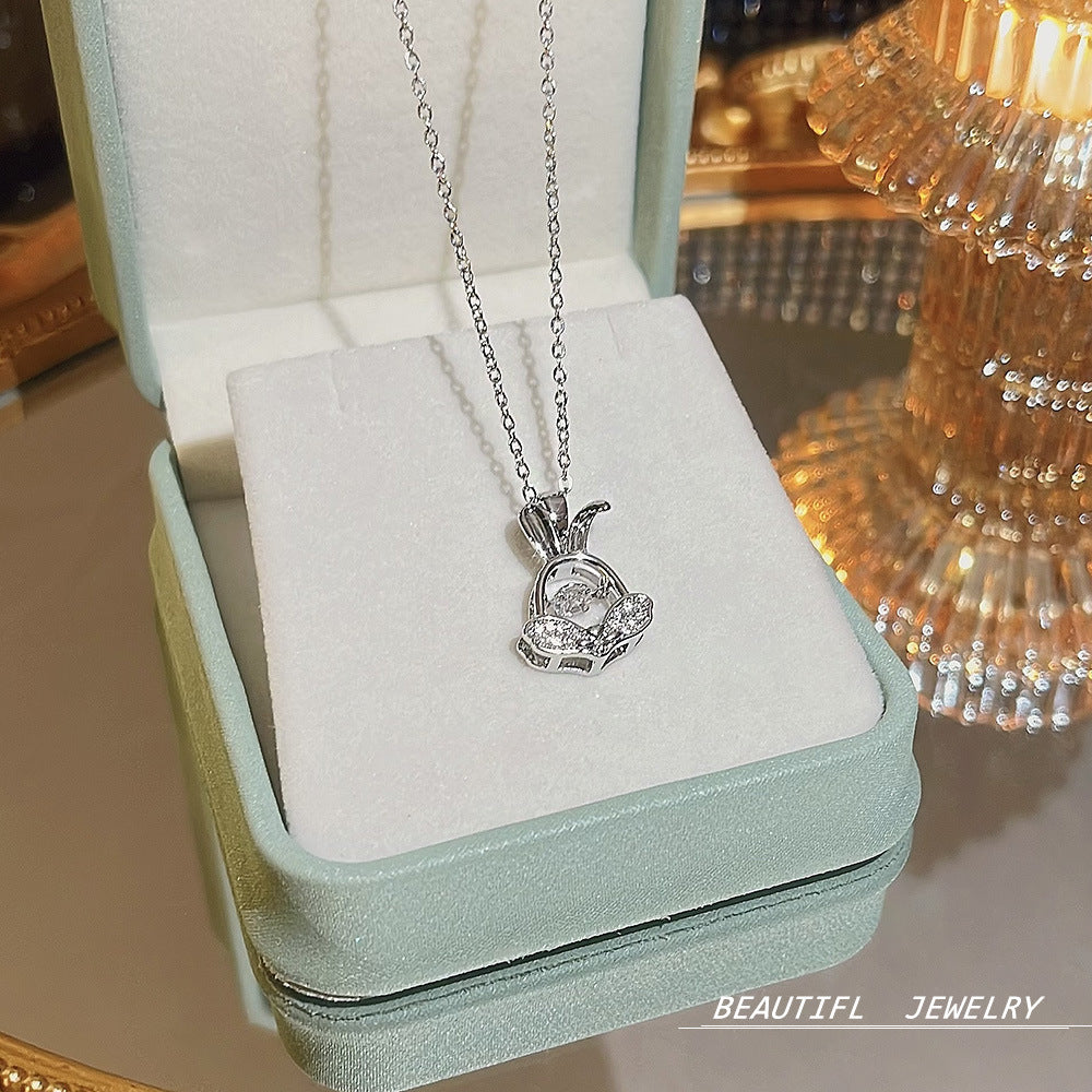 Wholesale Titanium Steel Clavicle Chain Choker Necklace ACC-NE-Xiyue004