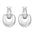 Wholesale Retro  Two-in-One Plating 18K Titanium Steel Earrings