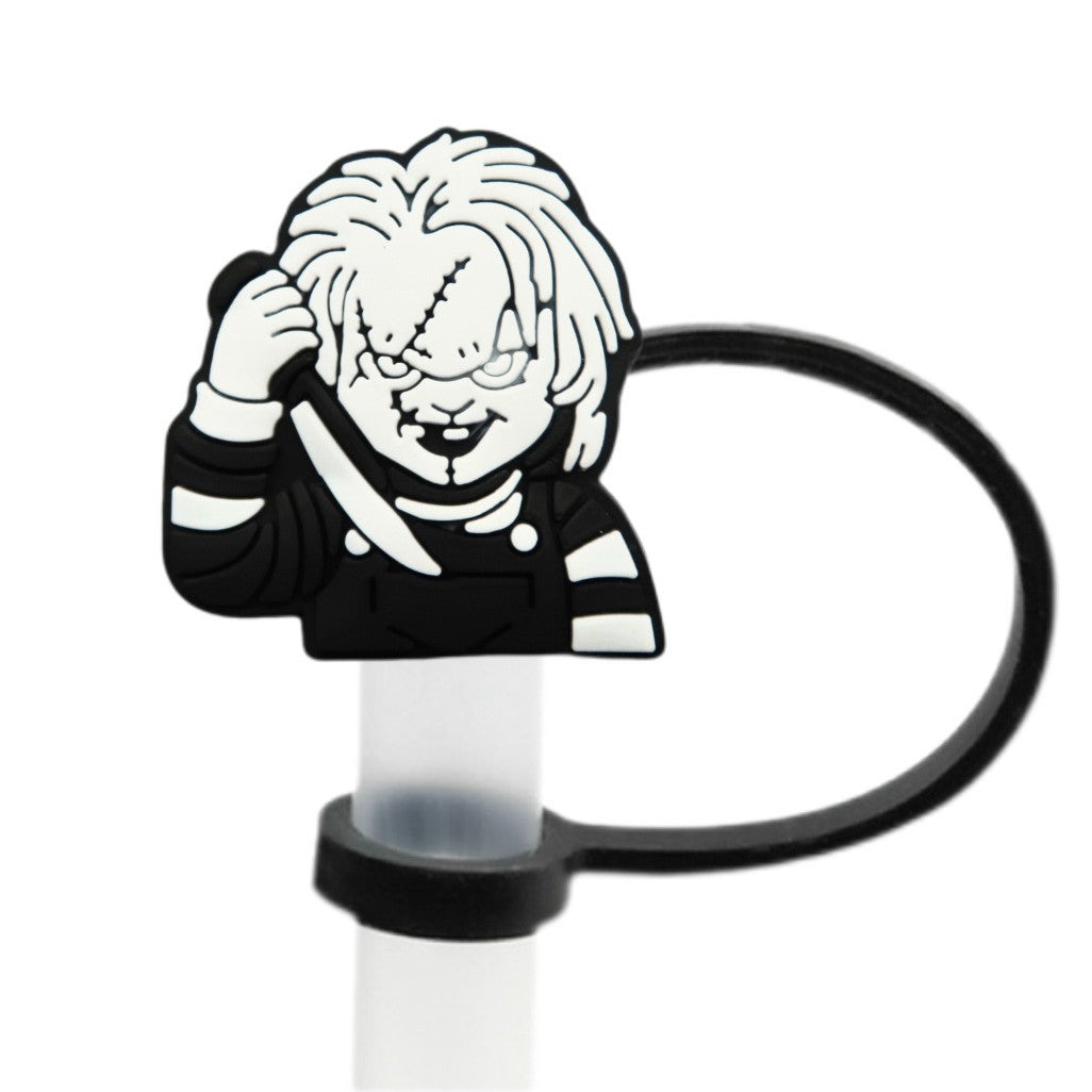 Wholesale 10pcs  Silicone  Straw Cover Straw Tube Cap