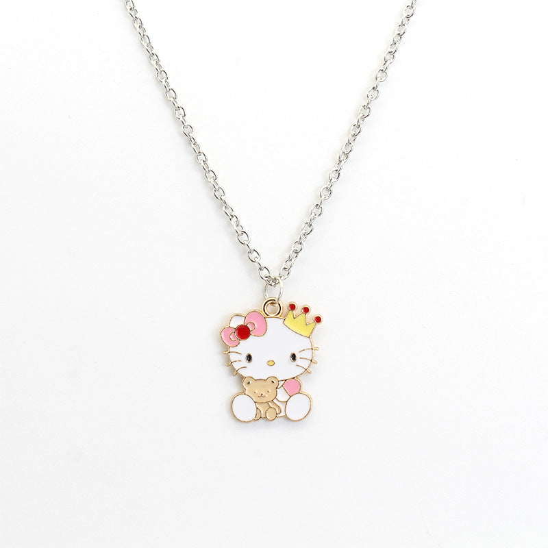 Wholesale Cartoon Cute Alloy Necklaces ACCVIP-NE-ShaoYu001