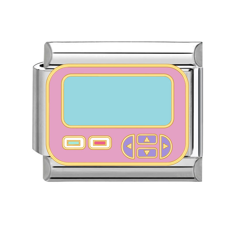 Wholesale  Italian Beaded Bracelet 9mm DIY Splicing Removable Vintage Stainless Steel Combinable Bracelet