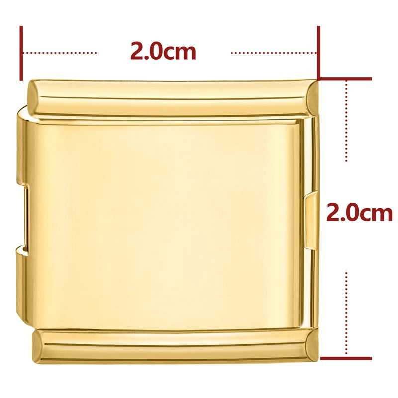 Wholesale Italian Charm Bracelet 9mm DIY Splicing Cute Creative Stainless Steel Composable Bracelet