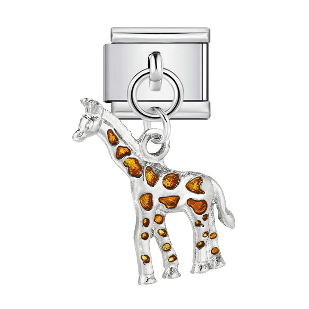 Wholesale 5pcs  Italian Charm Bracelet 9mm DIY  cute hookCreative Stainless Steel Composable Bracelet