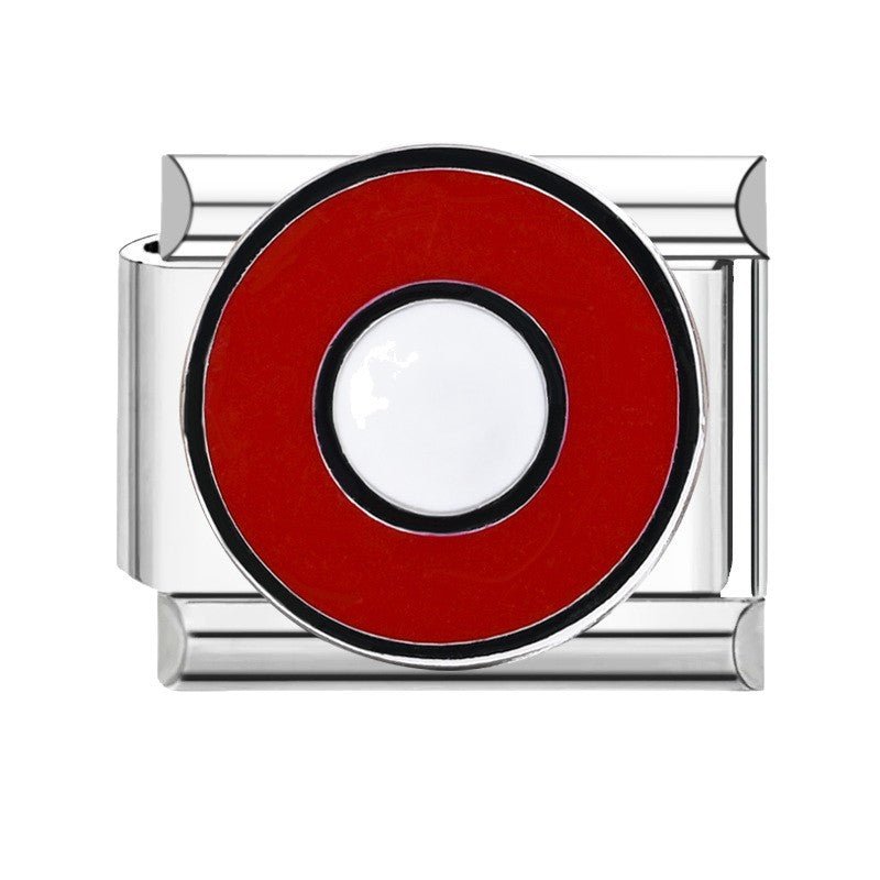 Wholesale 9mm Italian Charm Starter Bracelets DIY Devil Eye Stainless Steel Composable Bracelet