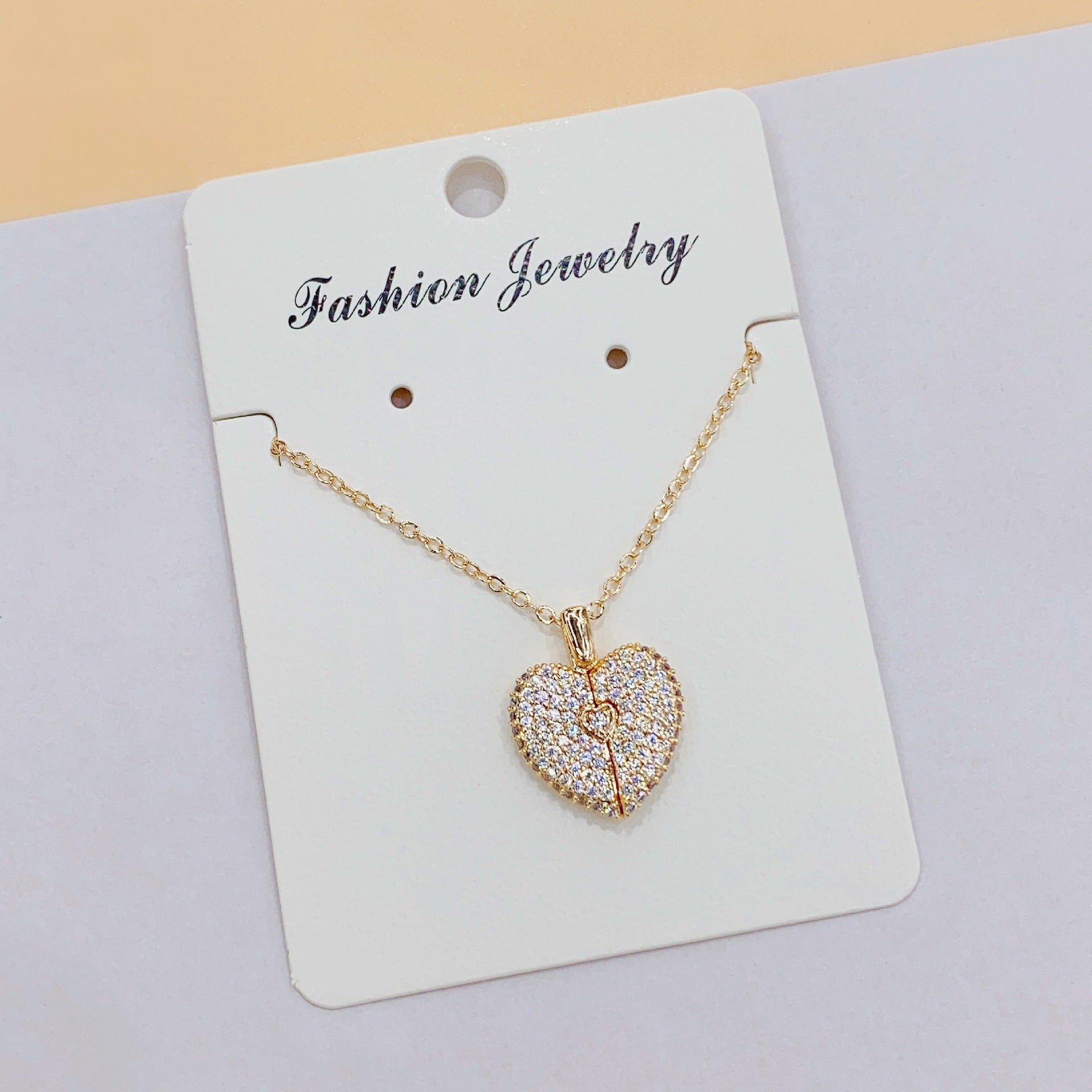 Wholesale Oil Drop Daisy Love Wings Creative Open Pendant Necklace
